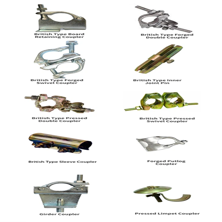 Scaffold Half Coupler